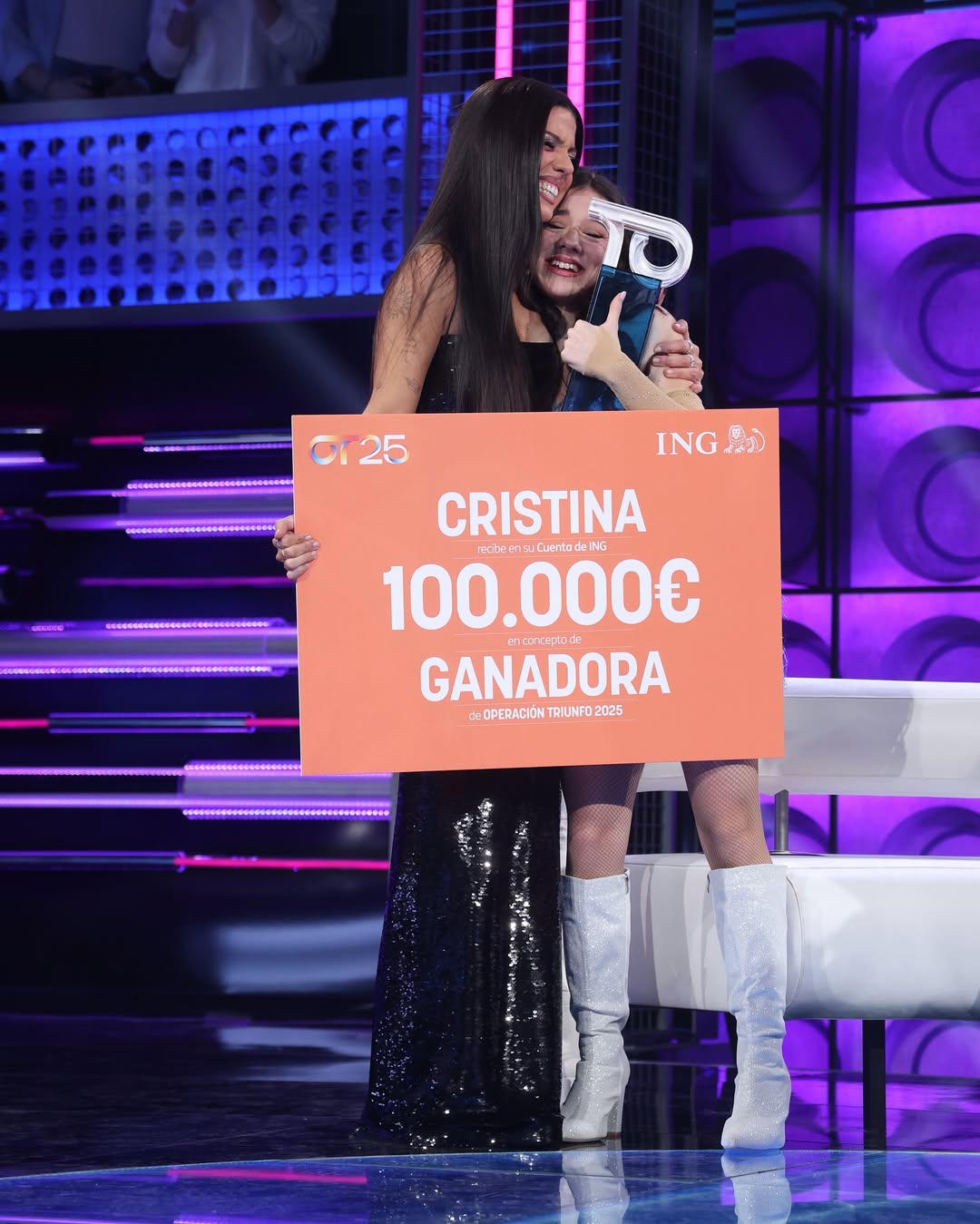 Cristina se convierte en la ganadora de 'Operación Triunfo 2025'