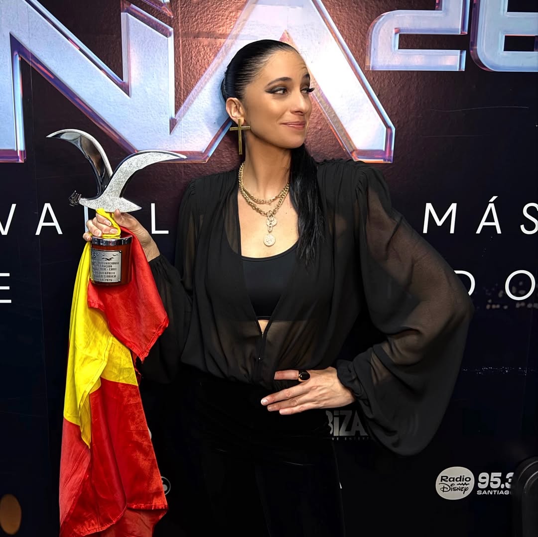 María Peláe gana la Gaviota de Plata en el Festival Viña de Mar